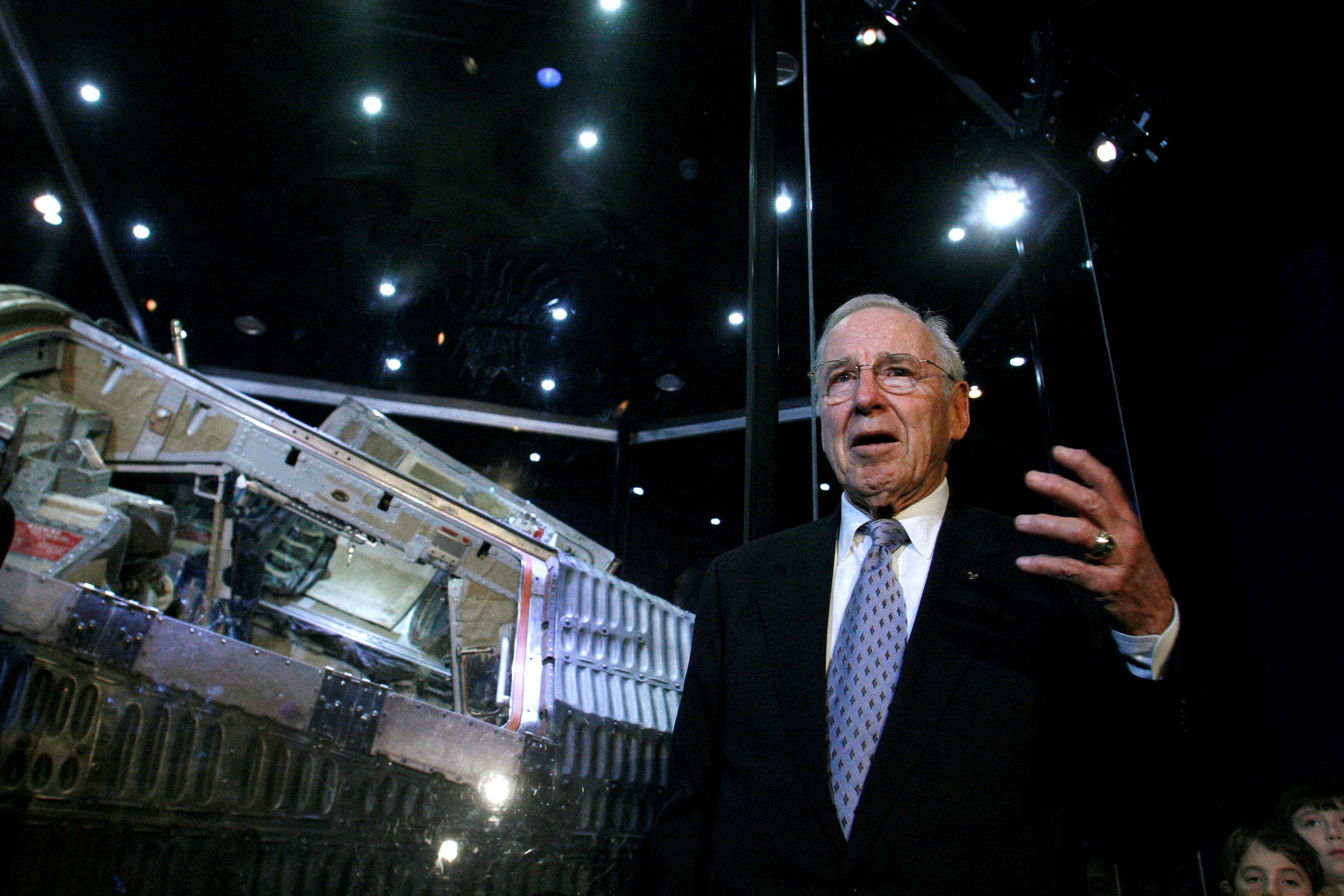 image Jim Lovell, commander of NASA&#8217;s Apollo 13 moon mission, dies at 97