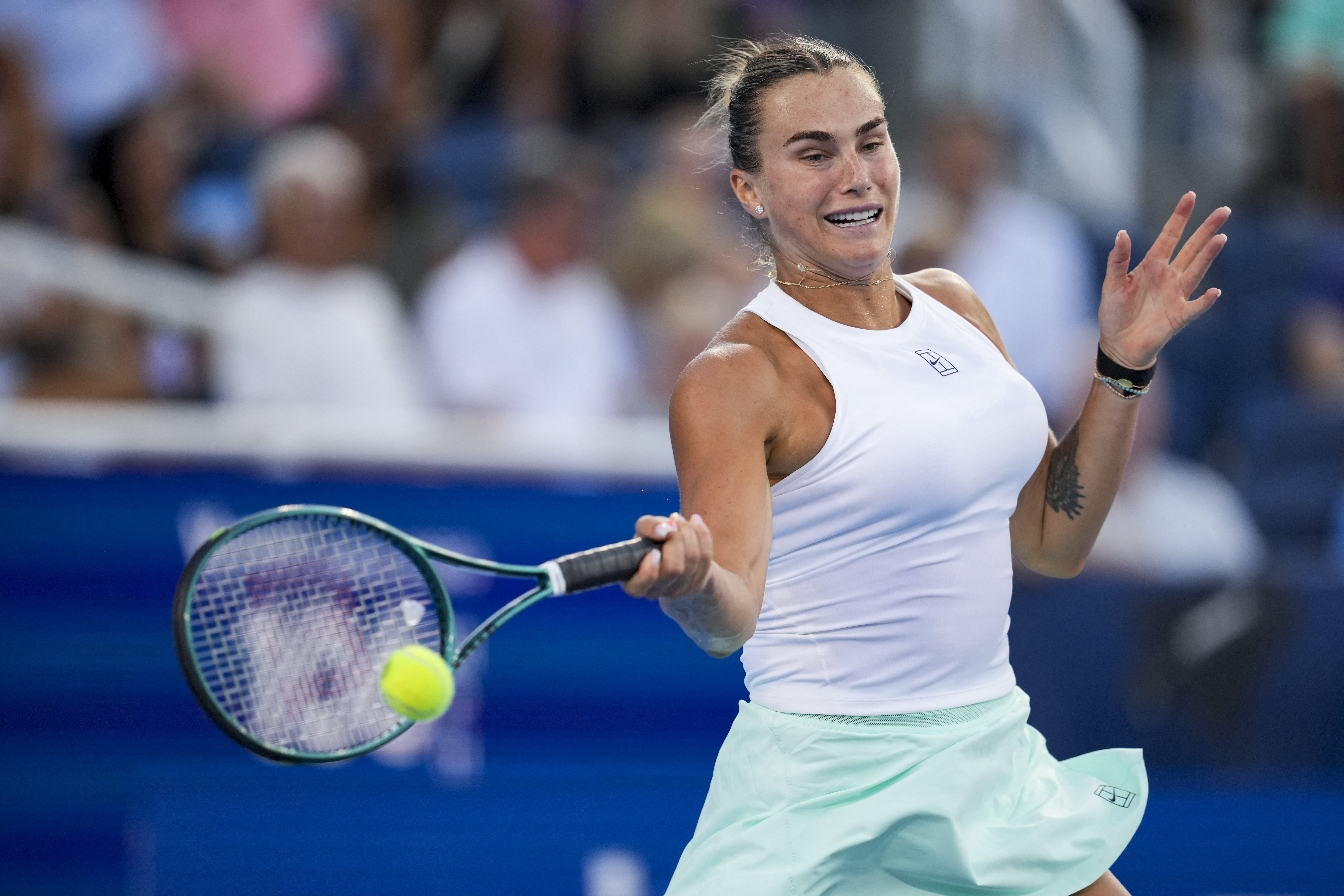 image Sabalenka edges Raducanu at Cincinnati Open, Sinner passes Diallo test