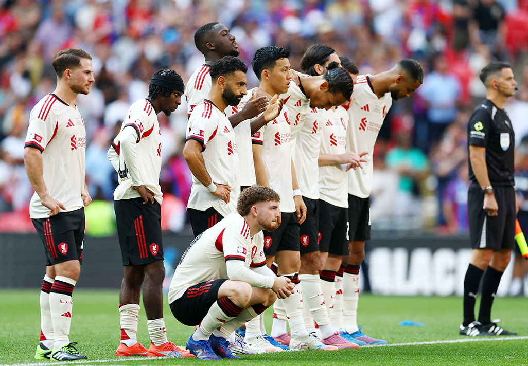 image Liverpool need to tighten up defensively, Slot says after Community Shield loss