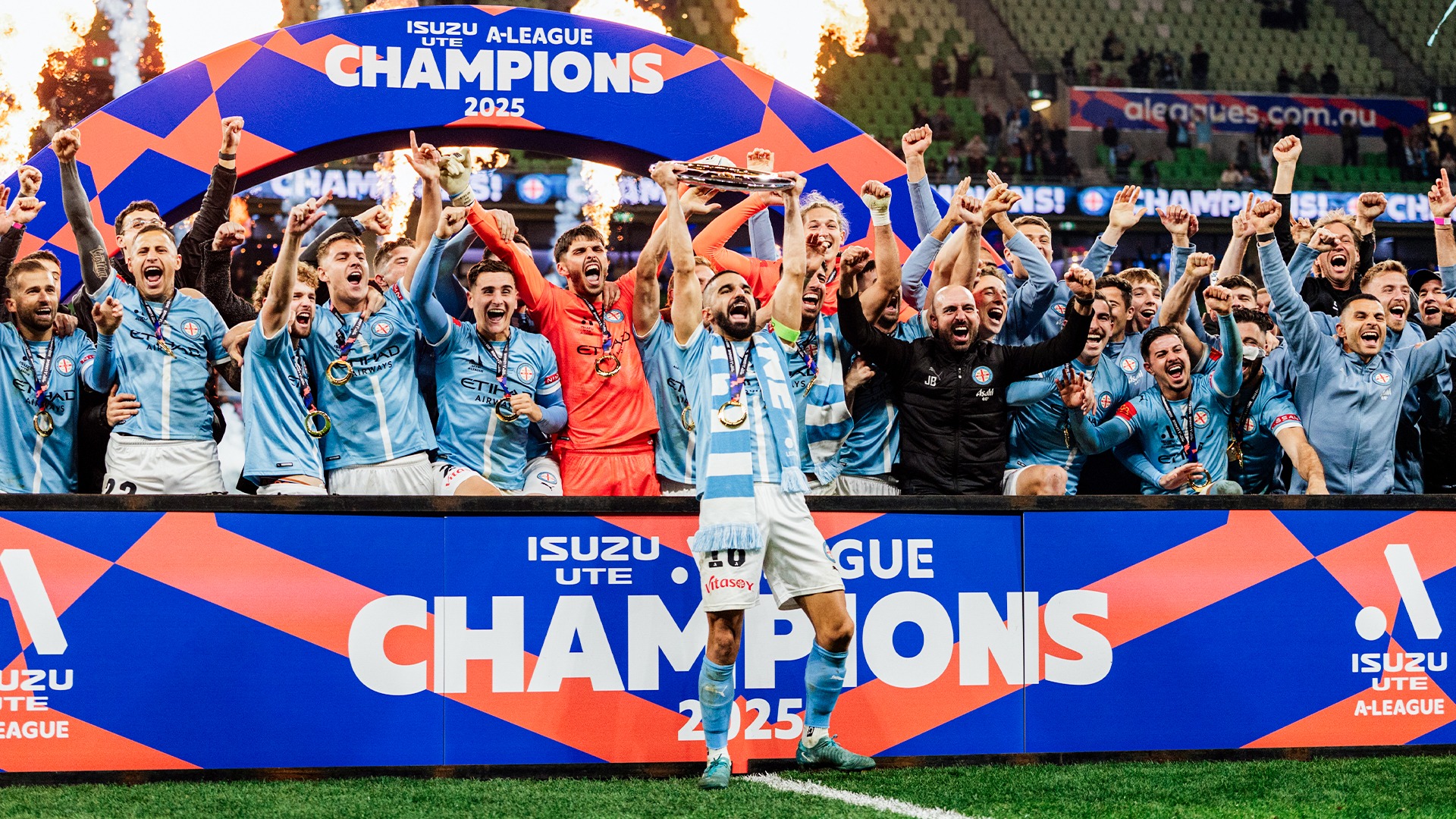 image Australian Cypriot footballer captains team to victory